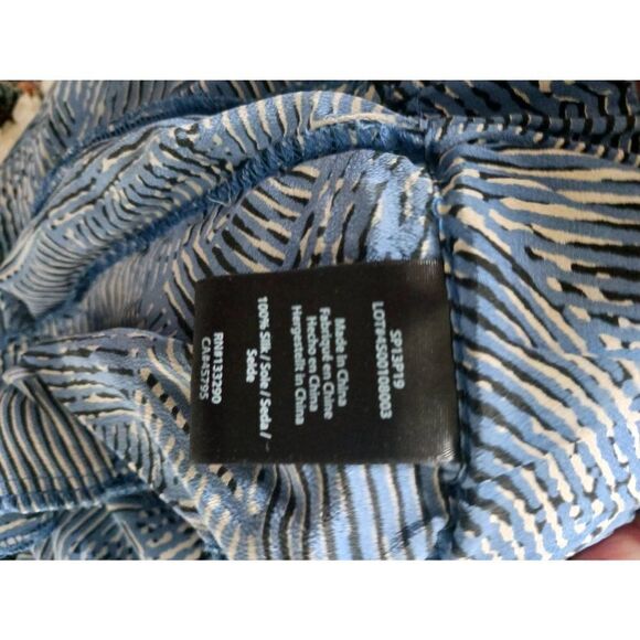 Rachel Zoe Pintucket Silk Jogger Pants Sz XS - Picture 6 of 8